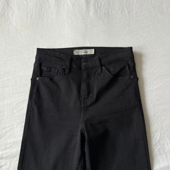 Topshop Moto Skinny High-Rise Ripped Jamie Jeans - Picture 9 of 15